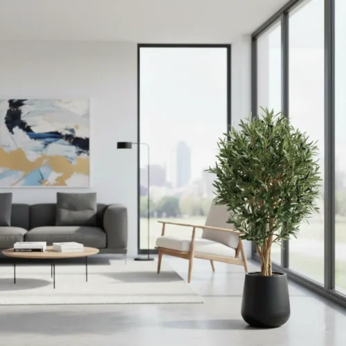 Umělý olivovník 120 cm