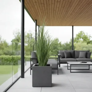 Umělá tráva zelená 120 cm – s UV ochranou v nádobě