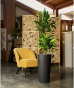 Dekorační květináč Brooklyn 75×40 cm antracitový