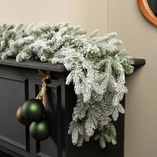 Girlanda zasněžená Norway 270 cm d46 cm