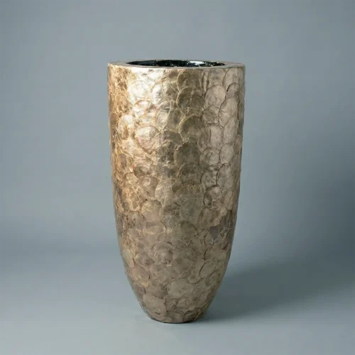 Dekorační květináč Grand Gold 90×36 cm