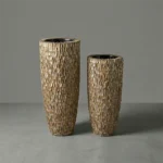 Dekorativní květináč Home Deluxe 70 × 35 cm – elegantní fiberglassový květináč pro interiér i exteriér