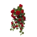 Umělý muškát červený závěsný 80 cm s UV ochranou